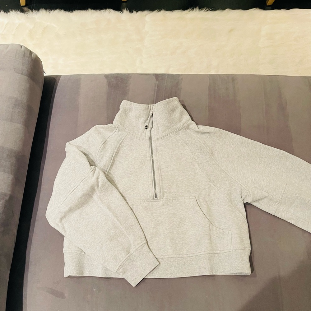 lululemon athletica Heather Gray Women's Turtleneck Sweater